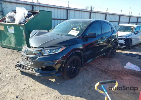 2021 Honda Hr-V 2Wd Sport z USA, uszkodzony, nr VIN 3CZRU5H1XMM713748